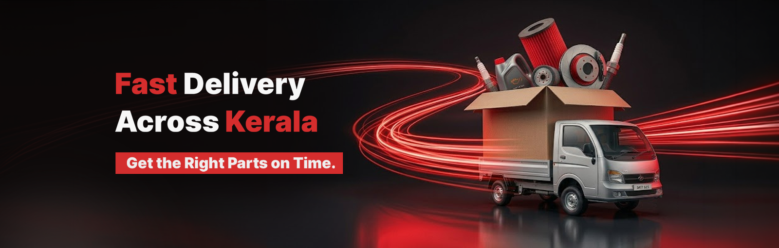 Fast delivery of spare parts across Kerala — TruParts